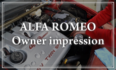 ALFA ROMEO Owner impression