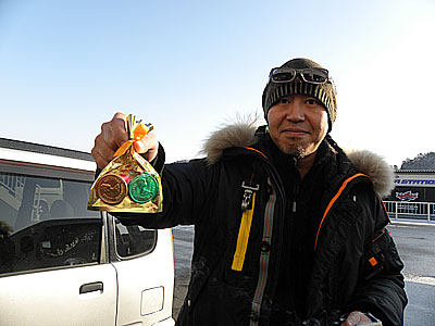 バレンタインのチョコとアルチャレ2011カレンダー